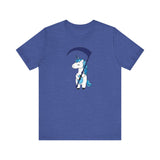 SCYTHE Blue Team Unicorn - Unisex Jersey Short Sleeve Tee