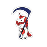 SCYTHE Red Team Bearded Unicorn Sticker