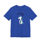 SCYTHE Blue Team Unicorn - Unisex Jersey Short Sleeve Tee