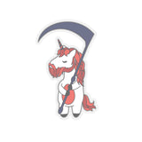 SCYTHE Red Team Bearded Unicorn Sticker