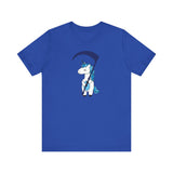 SCYTHE Blue Team Unicorn - Unisex Jersey Short Sleeve Tee