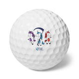 SCYTHE Unicorn Golf Balls, 6pcs