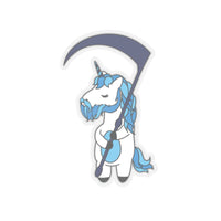 SCYTHE Blue Team Bearded Unicorn Sticker